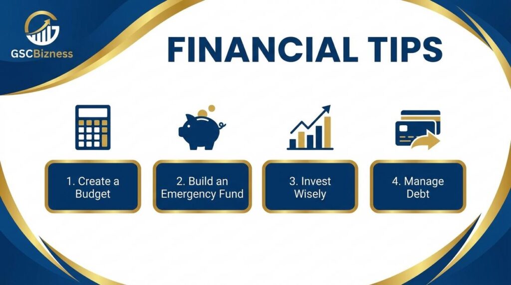 financial tips gscbizness