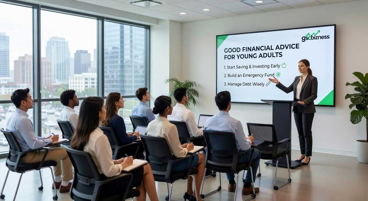 Good Financial Advice for Young Adults Gscbizness